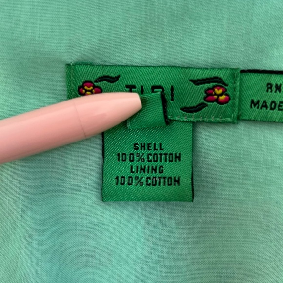 Tibi, Rose Floral Mini Dress, Sz: 0, Vintage Inspired Design, Greens/Pink/Red ๐น - Picture 9 of 13